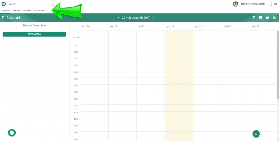 Sistema Rais Agenda - Sistema de agendamento on-line para Saúde, Bem-Estar e Beleza.