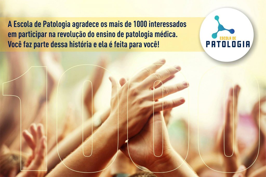 A escola de patologia está crescendo