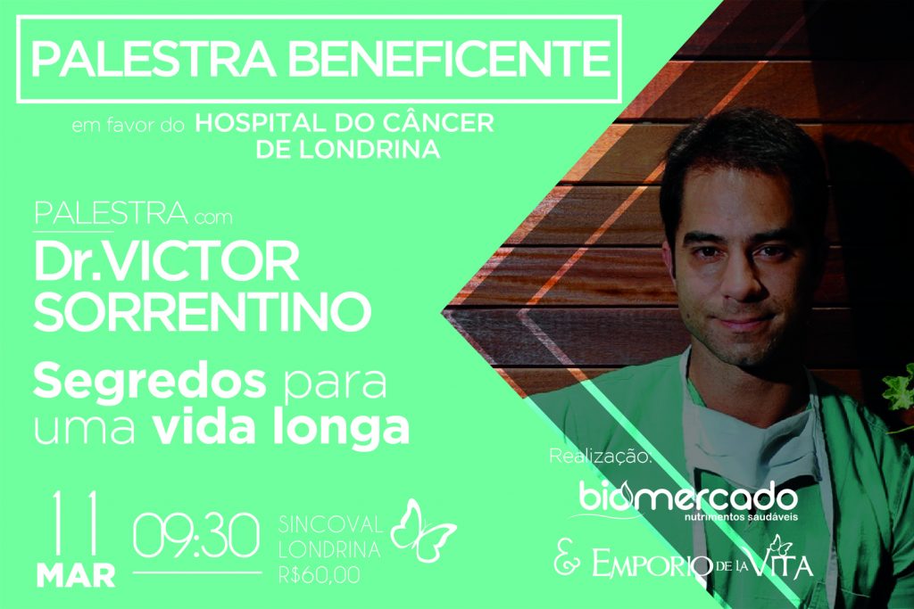 Loja Emporio de la Vita – Março vem aí com uma novidade incrível : Dr Victor Sorrentino
