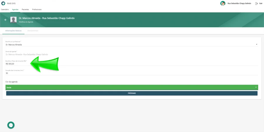 Sistema Rais Agenda - Sistema de agendamento on-line para Saúde, Bem-Estar e Beleza.