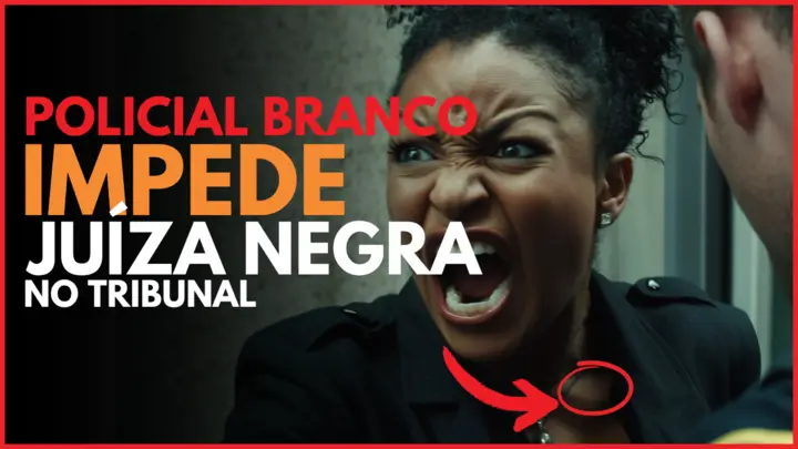 juíza negra, racismo no tribunal, preconceito racial, sistema de justiça, abuso de autoridade, transformação pela empatia, injustiça social, lição de justiça, mudança social, luta contra o racismo, tribunal de justiça, policial branco, igualdade racial, história de superação, justiça equitativa, enfrentando o racismo, reflexão sobre preconceito, poder da empatia, combate ao racismo institucional, transformação no sistema jurídico, justiça humanizada, superação de preconceito, abuso de poder,