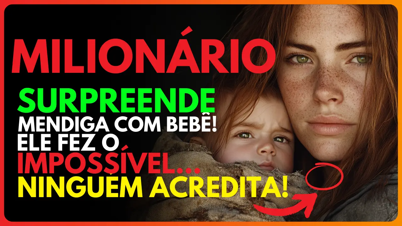 Milionário Vê Mendiga Com Bebê na Rua e Faz Algo IMPENSÁVEL… O Que Acontece Depois É CHOCANTE!