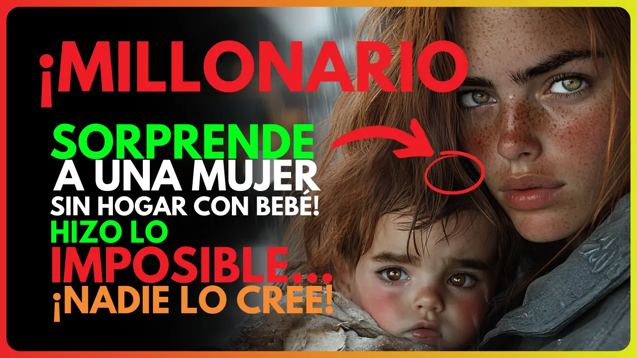 Millonario Ve a una Mujer Sin Hogar con Bebé y Hace Algo IMPENSABLE… ¡Lo Que Sigue es IMPACTANTE!