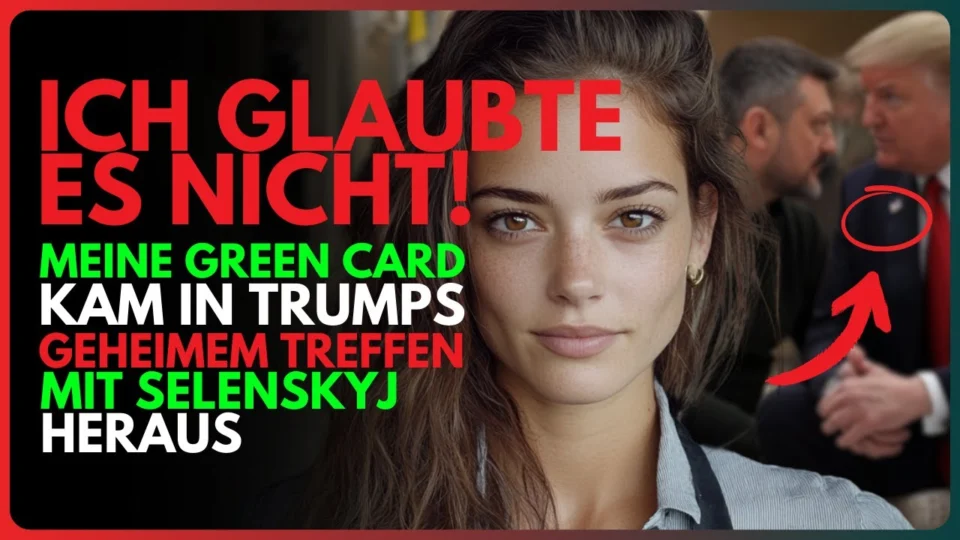 Vídeo: ICH WAR SCHOCKIERT! Die UNMÖGLICHE Green Card, Die Ich Von Trump Im Politischen Chaos Erhielt!
