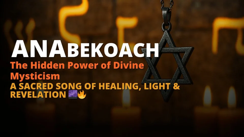 Vídeo: Ana Bekoach – The Hidden Power of Divine Mysticism | A Sacred Song of Healing, Light & Revelation 🌌🔥✨