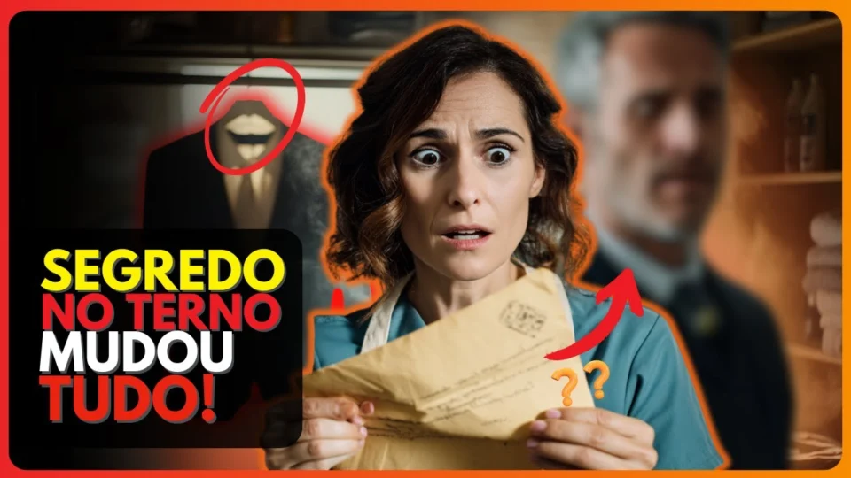 Vídeo: Ao Lavar Um TERNO, Ela Descobriu Um SEGREDO Que Bilionário Escondeu Por 20 Anos. Mudou Tudo