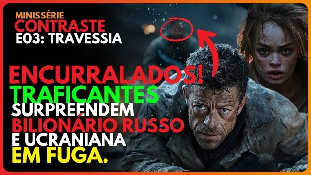 Vídeo: ENCURRALADOS! BILIONÁRIO RUSSO é surpreendido por traficantes e foge com UCRANIANA POBRE. No final, eles… CONTRASTE E03: Travessia