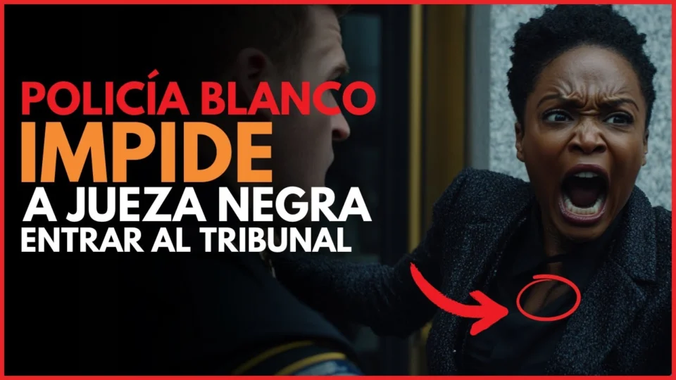 Vídeo: Jueza Negra Impedida por un Policía Blanco de Entrar al Tribunal: Su Poderosa Reacción Cambió Todo