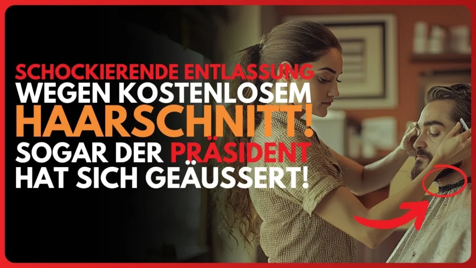 Vídeo: Friseurin Schneidet Haare Kostenlos und Wird Gefeuert, Aber Der Besuch Des Präsidenten Ändert Alles!