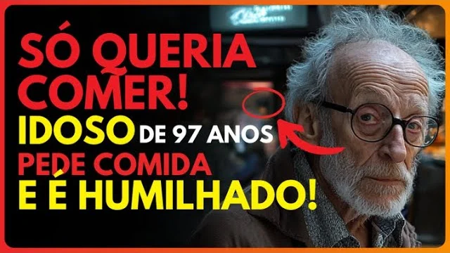 Vídeo: Idoso de 97 Anos Pede Comida em Restaurante Simples e o Que Aconteceu Vai Te Emocionar.