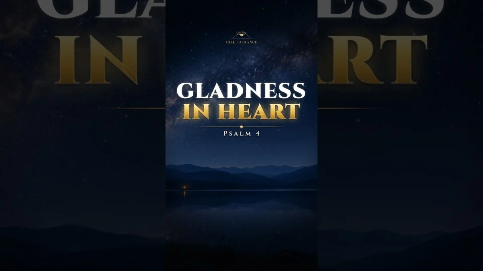 Vídeo: Psalm 4:7: Joy in the Heart Before Sleep #Shorts