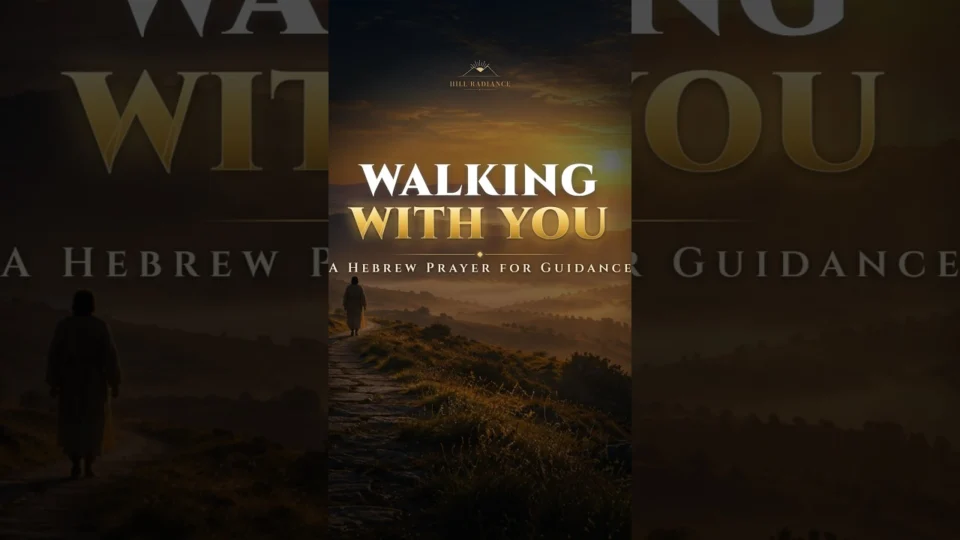 Vídeo: I Walk, and You Are with Me: A Quiet Hebrew Closing #Shorts