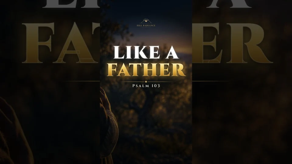 Vídeo: Like a Father’s Compassion: Psalm 103:13 in Hebrew #Shorts