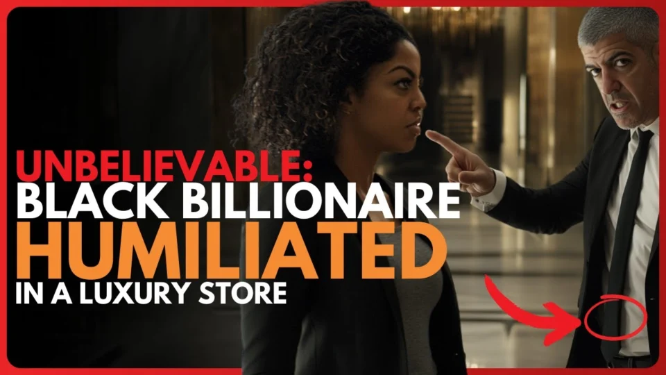Vídeo: Black Billionaire Humiliated in a Luxury Store – What Happened Next Will Surprise You