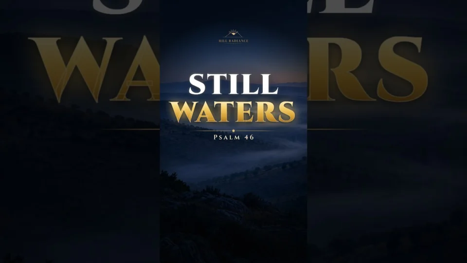 Vídeo: Psalm 23 Still Waters: A Gentle Moment of Rest #Shorts