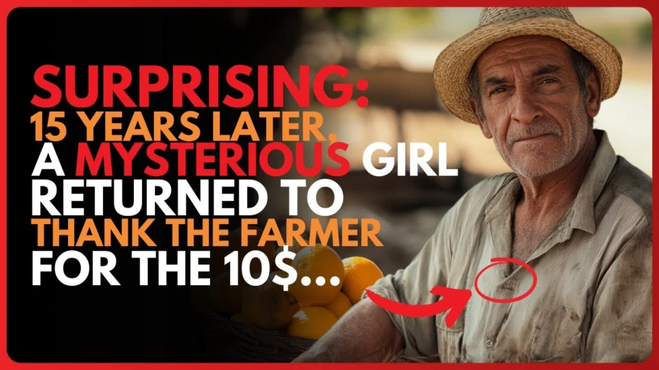 Vídeo: A Humble Farmer Gave $10 To A Stranger Girl And Was Surprised 15 Years Later!