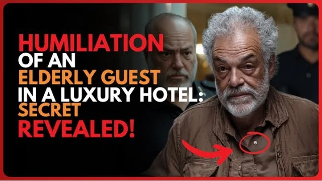 Vídeo: Elderly Man Humiliated and Expelled from Hotel for His Appearance. But the Truth Shocked Everyone!