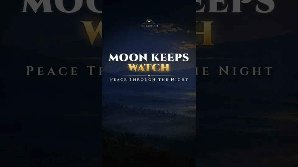 Vídeo: Ha’yare’ach Shomer: The Moon Keeps Watch, a Hebrew Night Song #Shorts