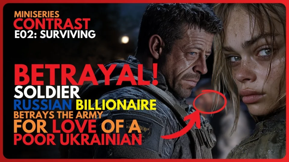 Vídeo: BETRAYAL! RUSSIAN BILLIONAIRE SOLDIER betrays the army for love of a POOR UKRAINIAN. CONTRAST E02