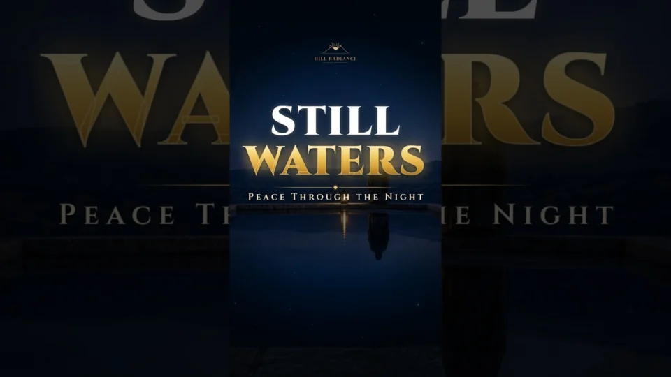 Vídeo: Shalom Al Ha’mayim: Still Water, Quiet Heart, a Night Prayer #Shorts