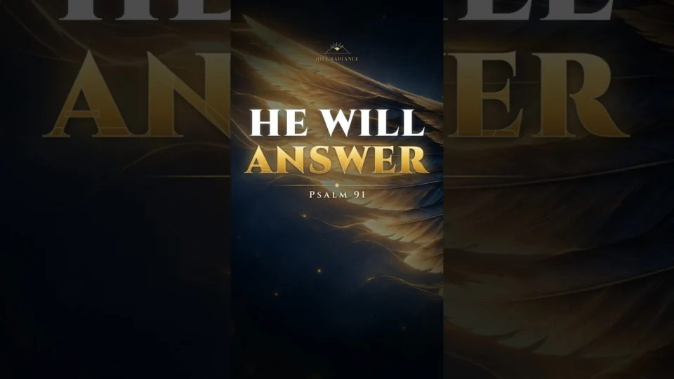 Vídeo: I Will Answer, I Am With Him: Psalm 91:15 in Hebrew #Shorts