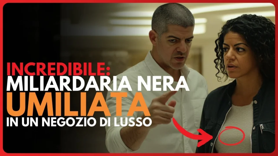 Vídeo: Miliardaria Nera Umiliata in un Negozio di Lusso – Quello Che è Successo Dopo Ti Sorprenderà