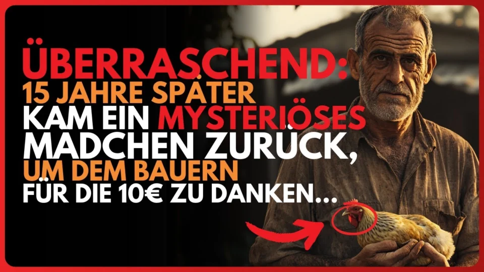 Vídeo: Ein Demütiger Bauer Gab Einem Fremden Mädchen 10€ Und Wurde 15 Jahre Später Überrascht!