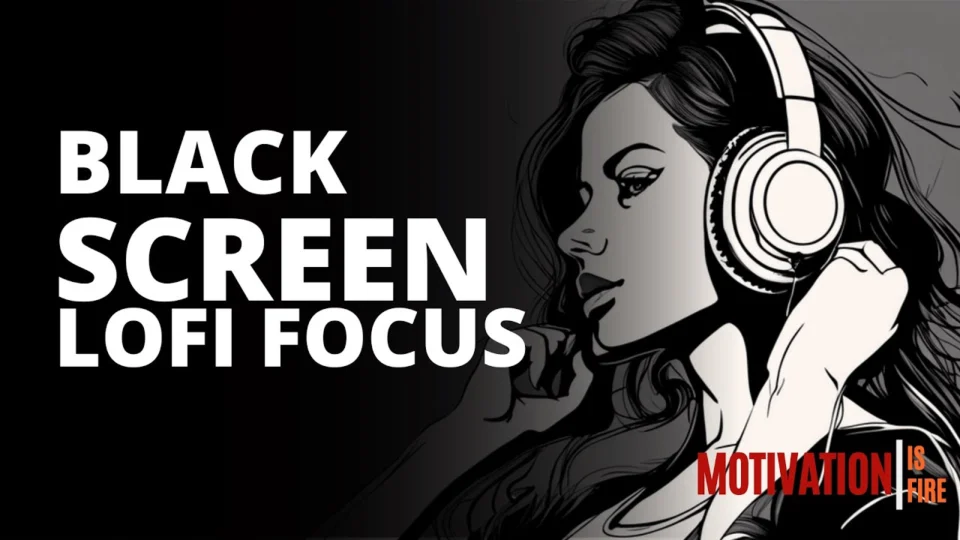 Vídeo: 3-Hour Lofi Hip Hop Black Screen: Deep Focus & Motivation Beats