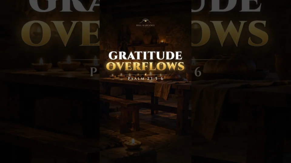 Vídeo: A Gentle Closing from Psalm 23: Cup and Home #Shorts