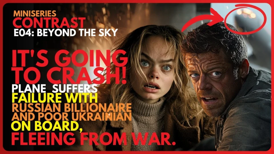 Vídeo: IT’S GOING to CRASH! PLANE suffers failure with RUSSIAN BILLIONAIRE and POOR UKRAINIAN on board, fleeing from war. CONTRAST E04