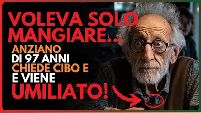 Vídeo: Anziano di 97 Anni Chiede Cibo in Ristorante Semplice e Quello Che Succede Ti Emozionerà