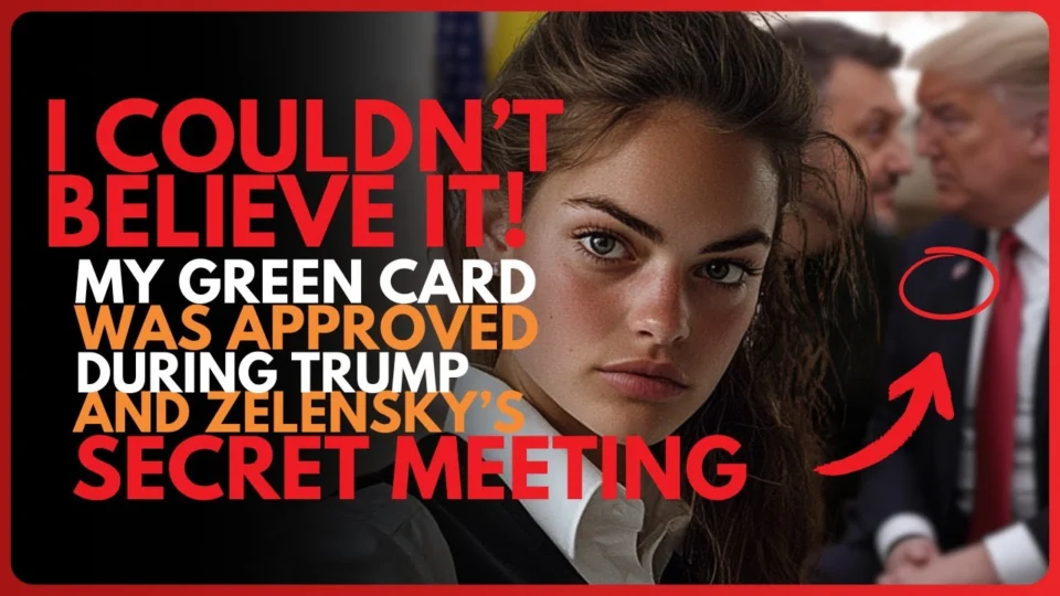 Vídeo: I WAS SHOCKED! The IMPOSSIBLE Green Card I Got from Trump Amidst the POLITICAL CHAOS with Zelensky!