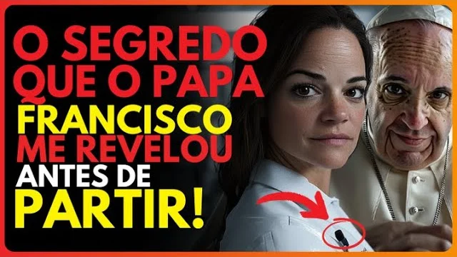 Vídeo: Papa Francisco me revelou este SEGREDO, antes de PARTIR… O que aconteceu DEPOIS FOI SOBRENATURAL!