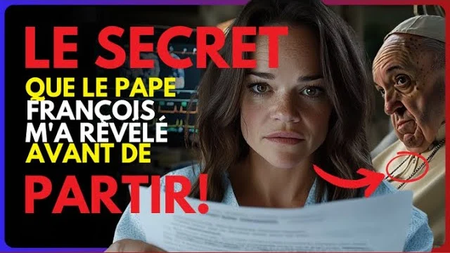 Vídeo: Le Pape François m’a révélé ce SECRET, avant de PARTIR… Ce qui s’est passé APRÈS était SURNATUREL!