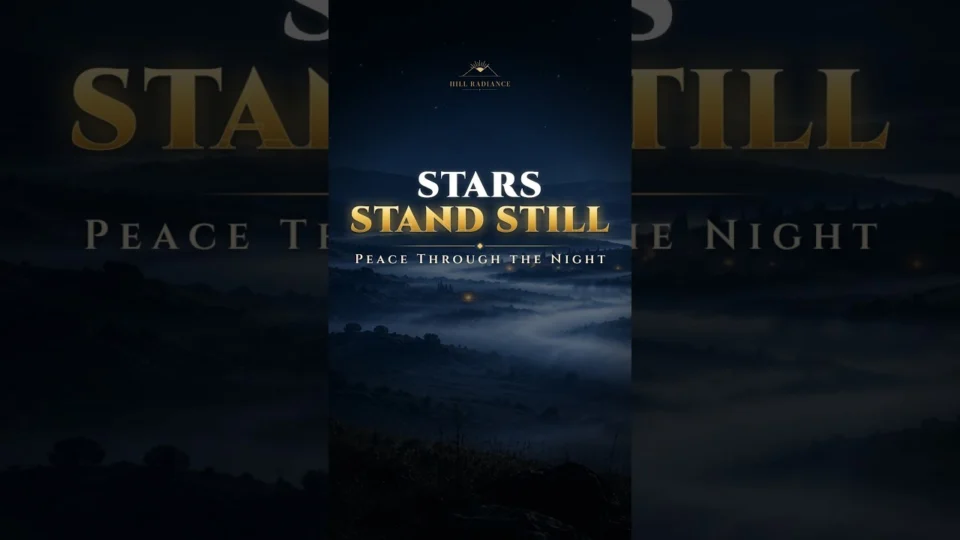Vídeo: Head at Rest, Heart at Peace: Stars in Silence, a Hebrew Lullaby Prayer #Shorts