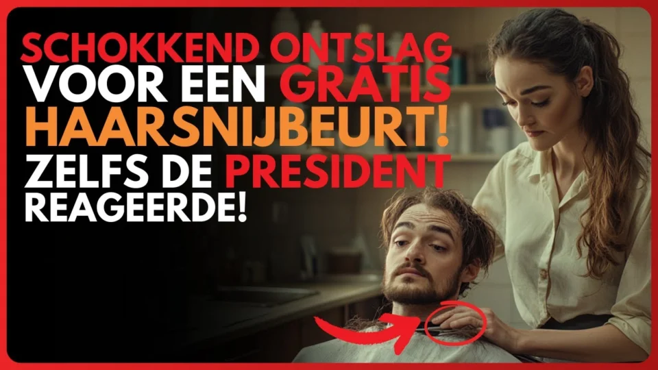 Vídeo: Kapster Knipt Haar Gratis En Wordt Ontslagen, Maar Het Bezoek Van De President Veranderde Alles!