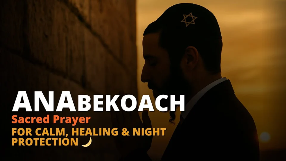 Vídeo: Ana Bekoach – Intense Meditation for Deep Sleep | Sacred Prayer for Calm, Healing & Night Protection