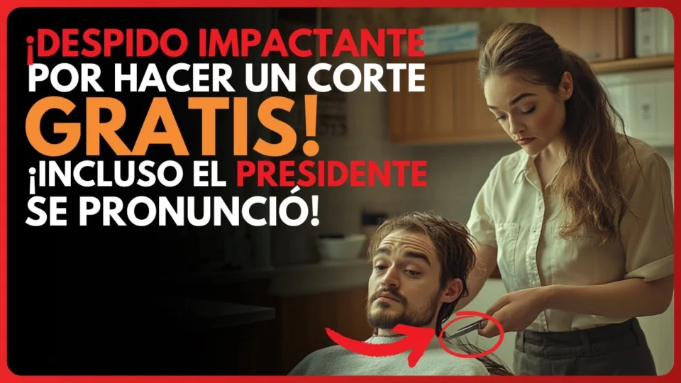 Vídeo: Peluquera Hace Corte de Pelo Gratis y Es Despedida, Pero La Visita Del Presidente Lo Cambió Todo!
