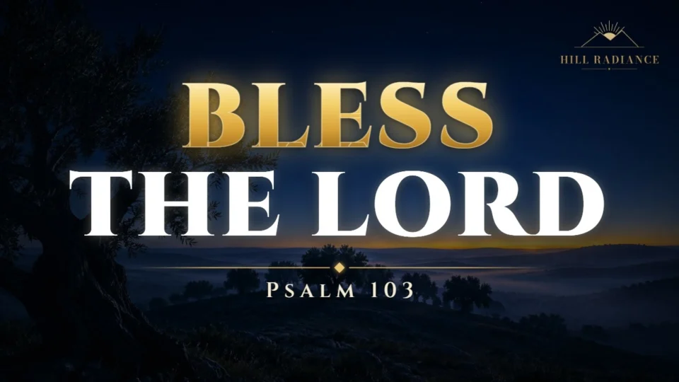 Vídeo: Psalm 103 in Hebrew: Bless the Lord, O My Soul | Prayer Music for Mercy and Gratitude