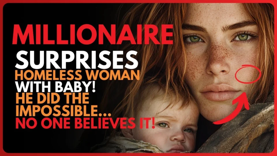 Vídeo: Millionaire Sees Homeless Woman with Baby and Does the UNTHINKABLE… What Happens Next Is SHOCKING!