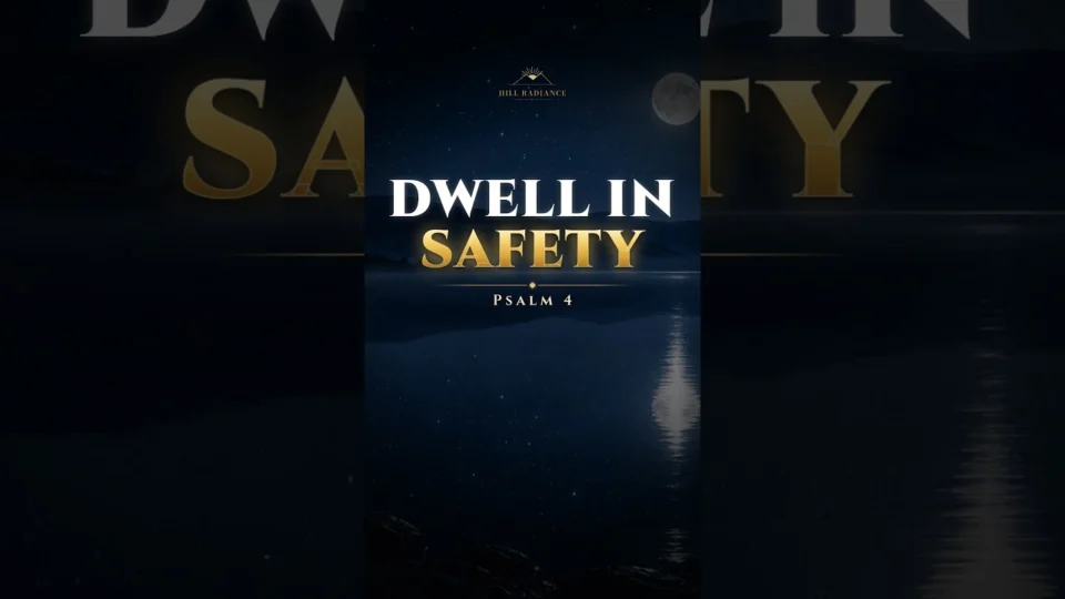 Vídeo: Psalm 4:8: I Will Lie Down in Peace and Sleep #Shorts