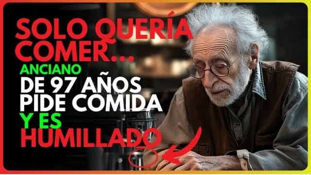 Vídeo: Anciano de 97 Años Pide Comida en Restaurante Sencillo y Lo Que Sucede Te Conmoverá