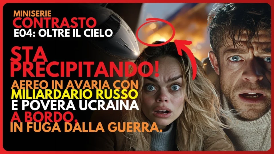 Vídeo: STA PRECIPITANDO! AEREO in avaria con MILIARDARIO RUSSO e POVERA UCRAINA in fuga dalla guerra. CONTRASTO E04