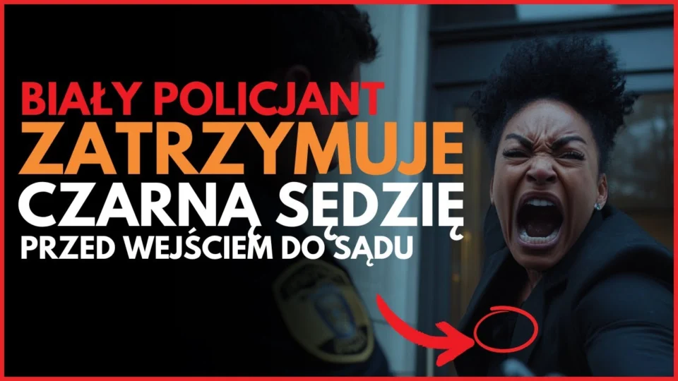 Vídeo: Czarna Sędzia Zatrzymana przez Policjanta przed Wejściem do Sądu: Jej Reakcja Zmieniła Wszystko.