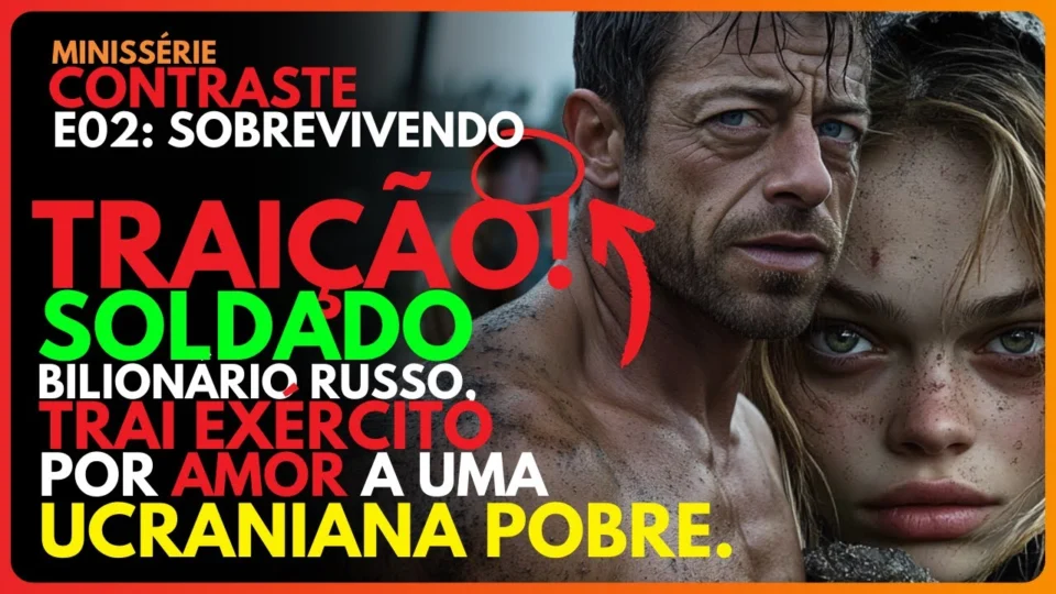 Vídeo: TRAIÇÃO! Soldado BILIONÁRIO RUSSO trai exército por amor a uma UCRANIANA POBRE. CONTRASTE E02